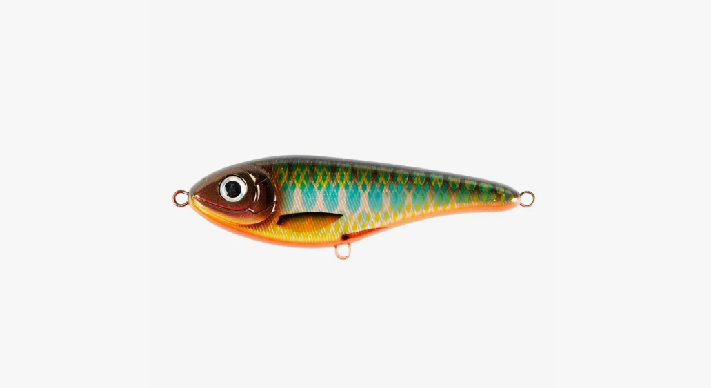 Воблер Джеркбейт Strike Pro Buster Jerk Sinking,  150 мм,  75 гр,  Загл. 0, 5м.-4, 0м.,  Тонущий,  цвет: CWC006  Green,  (EG-048#CWC006)