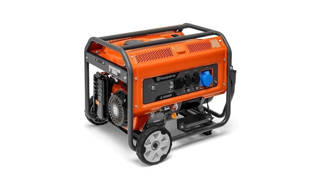 электрогенератор бензиновый husqvarna g8500p (13л.с. 7,5/8,0квт, 27л., 106.4кг) 9678635-02