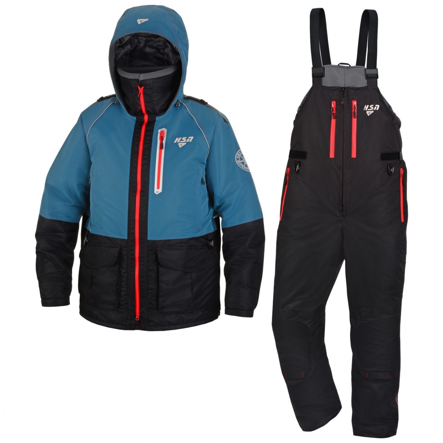 Костюм-поплавок мужской зимний "Rescuer VII comfort",  hardguard,  бирюза (54-56/182) м