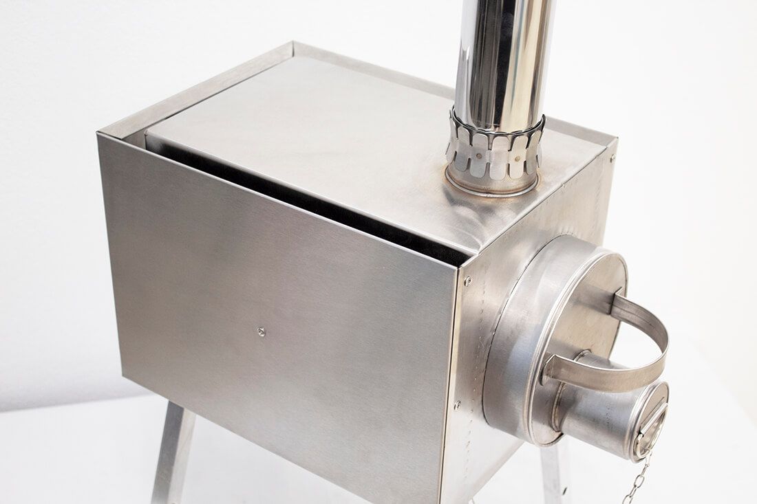 Печь Экономка малая съемные экраны Берег