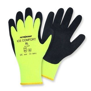 Перчатки зимние ICE COMFORT,  желтые,  размер ХL