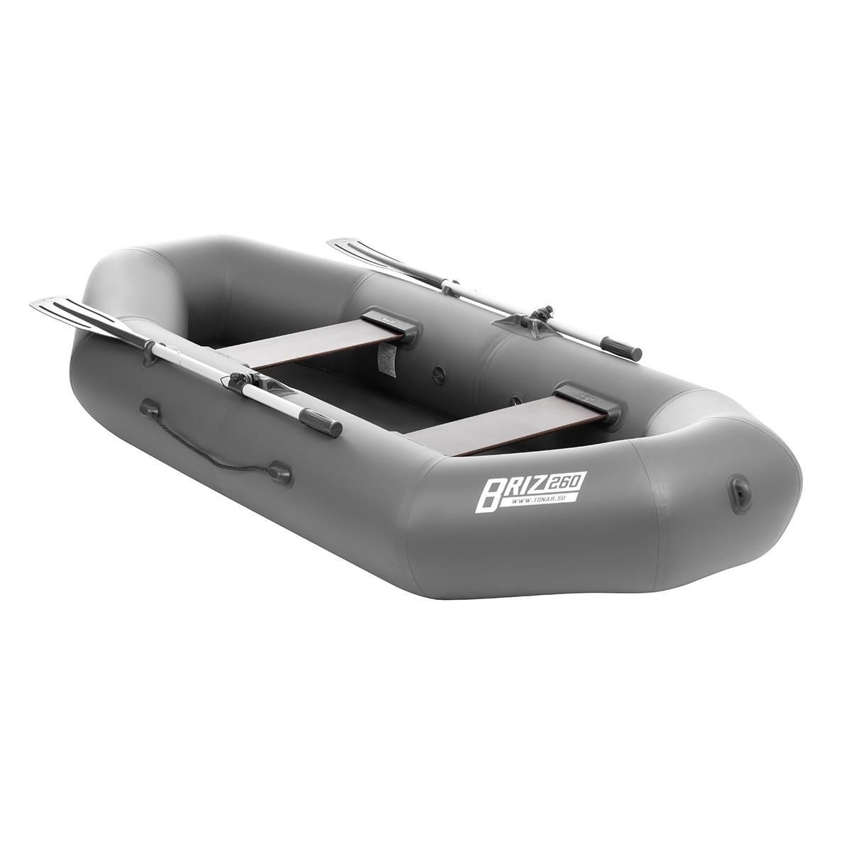 Лодка Бриз 260 серая Тонар