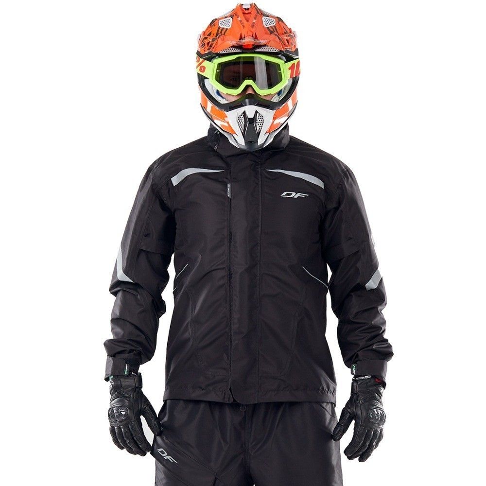 Куртка - дождевик DRAGONFLY EVO BLACK (мембрана 10000/8000) 400122-19-300 S