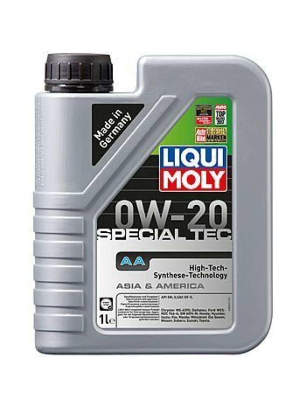 LIQUI MOLY "Special Tec AA" 0W20 1L синтетическое моторное масло 8065/6738