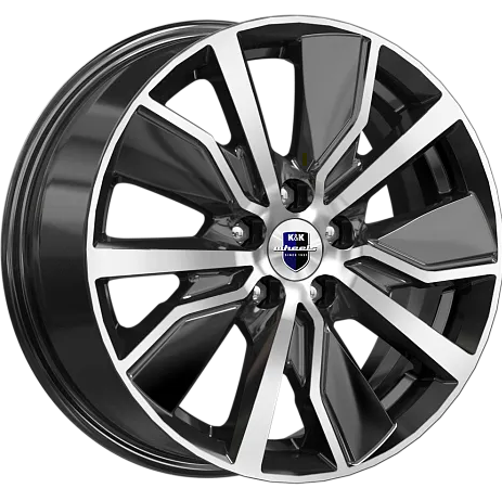 Литой диск K&K КС961 Гамбит 6.5x16/5x114.3 D66.1 ET40 алмаз чёрный .78749  комплект 4шт.