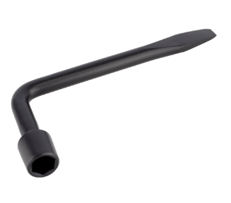 Ключ баллонный Г-образный 19мм (черный лак) BERIL 112019