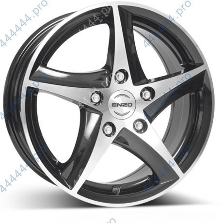 Литой диск ENZO 101 7x16/5x114.3 D71.6 ET40 dark комплект 4шт.