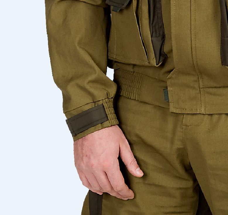 костюм демисезонный горка-5 цвет хаки ткань смесовая рип-стоп (размер: 56-58, рост: 182-188)