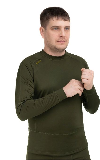 термобелье hawk (фуфайка, кальсоны), tricot, оливковый/olive (46-48/176)