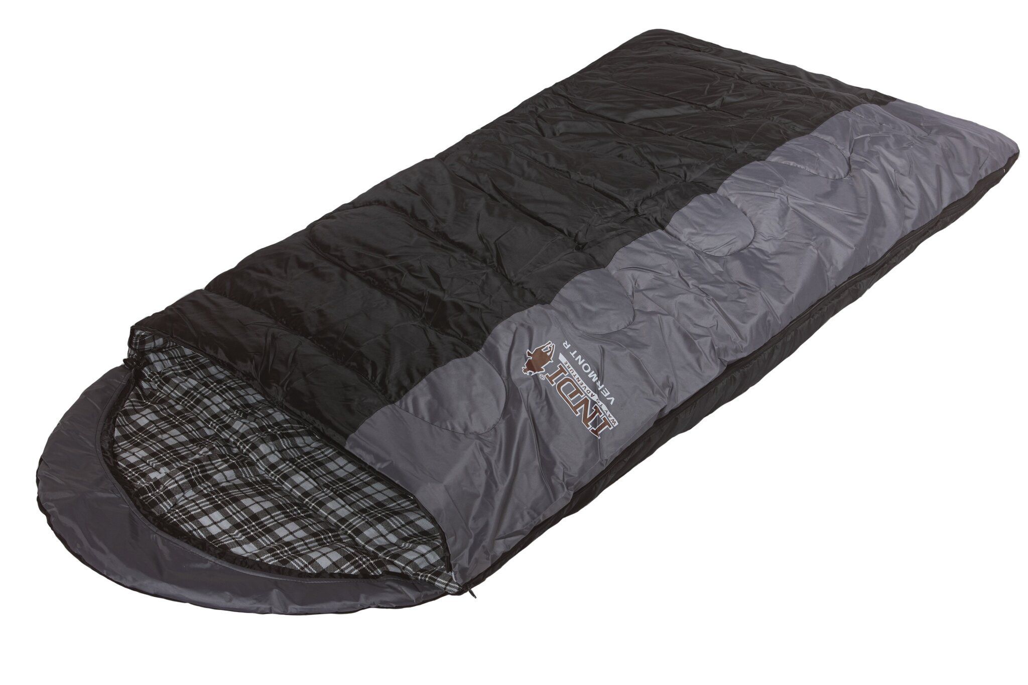 Спальный мешок VERMONT R-zip от -8 С (с подголовником 230x90см)
