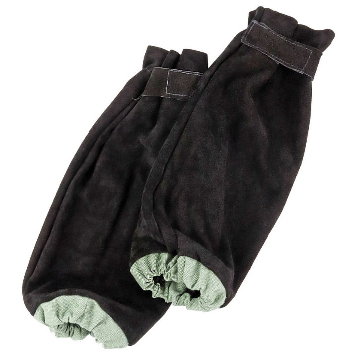 Нарукавники сварщика (спилковые) с липучкой FoxWeld (781175)