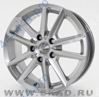 Литой диск СКАД Эридан 6.5x16/5x114.3 D67.1 ET40 селена комплект 4шт.