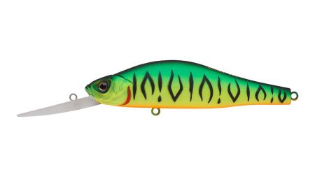 Воблер Минноу Strike Pro Archback Deep 80SP,  80 мм,  10, 8 гр,  Загл. 1, 5м.-4, 0м.,  Нейтральный,  цвет: GC01S Mat Tiger,  (EG-125AL-SP#GC01S)