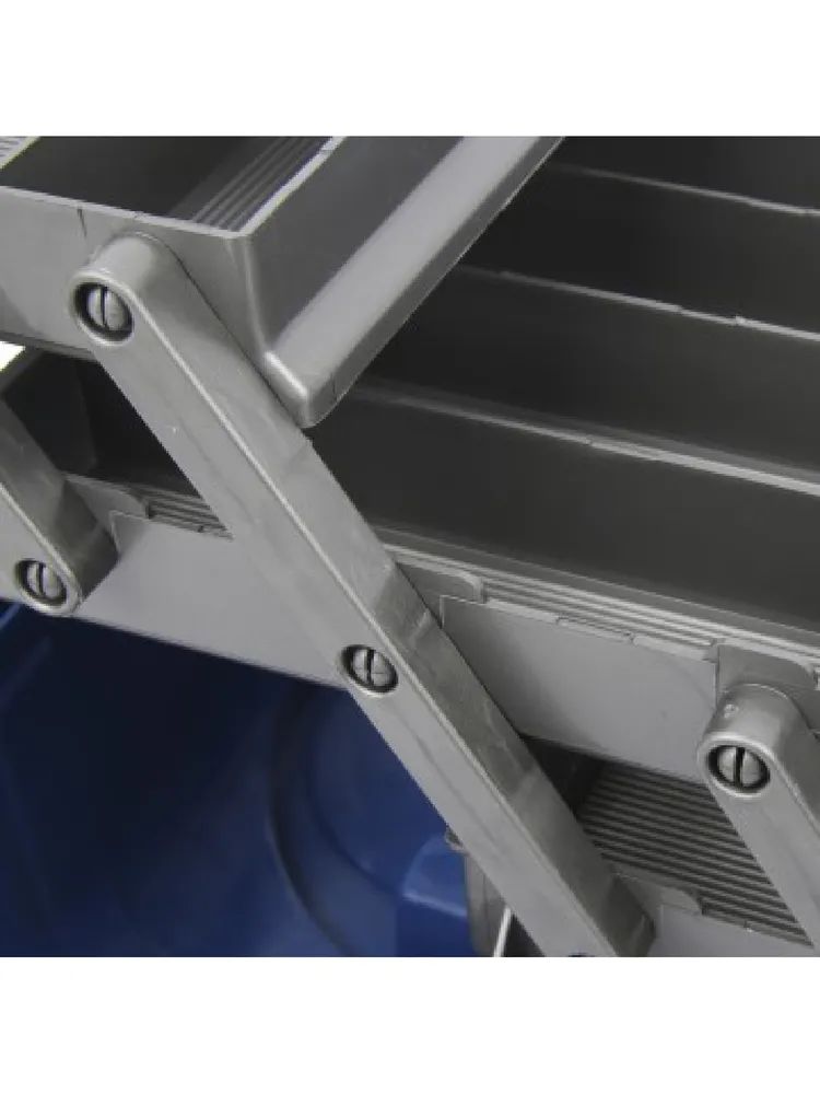 Ящик рыболова трехполочный синий Helios