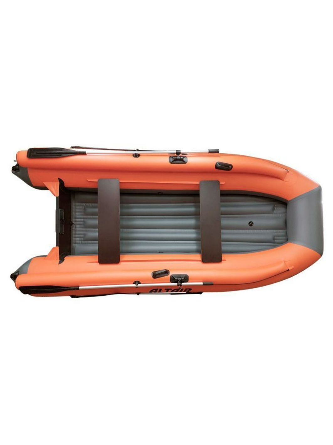 Лодка ALTAIR HD-380 ФБ оранжево-серая
