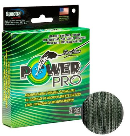Леска плетеная POWER PRO 135 м зеленая 0, 10 мм 5 кг