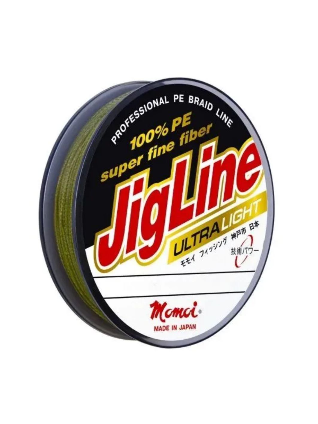 Шнур JigLine Ultra Light 0, 05 мм,  4, 1 кг,  100 м,  хаки