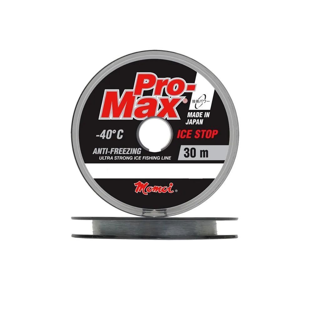 Леска Pro-Max Ice Stop 0, 117 мм,  1, 5 кг,  30 м,  прозрачная,  Barrier Pack (шт.)