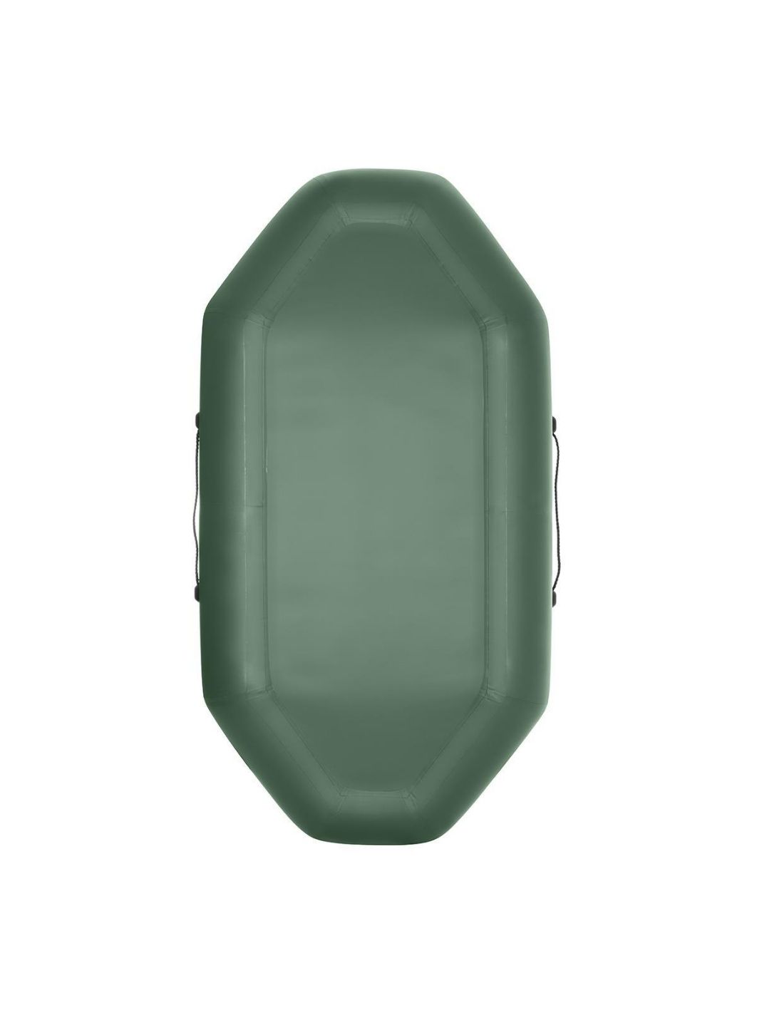 Лодка Бриз А240 надувное дно, зеленая Тонар