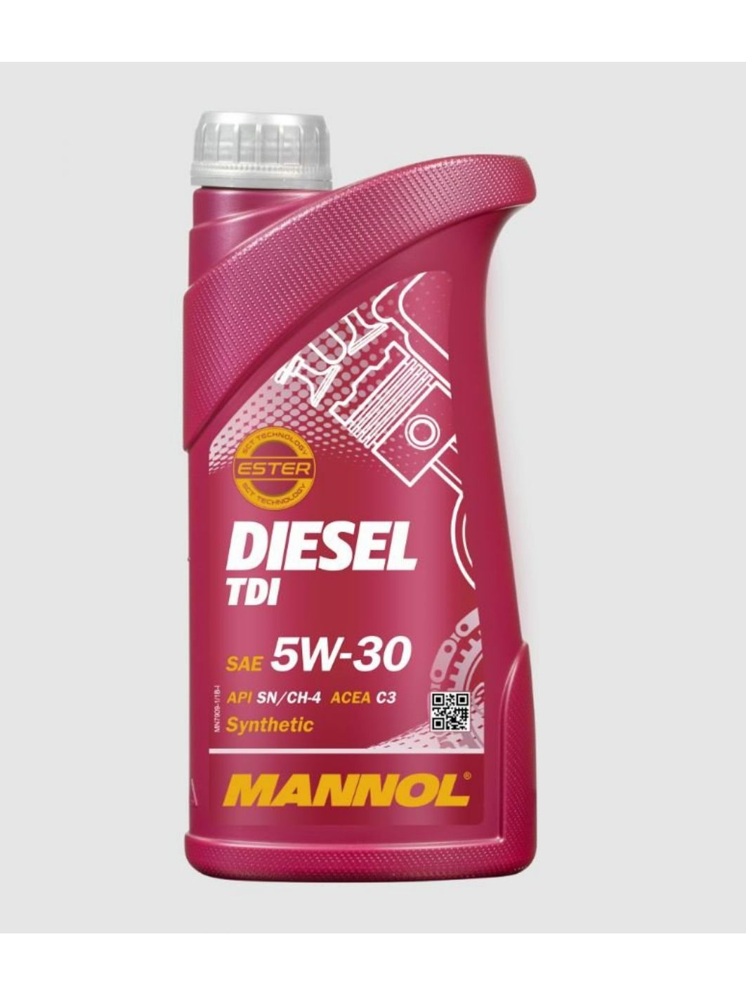 MANNOL Diesel TDI 5W30 7909 1л синтетическое моторное масло