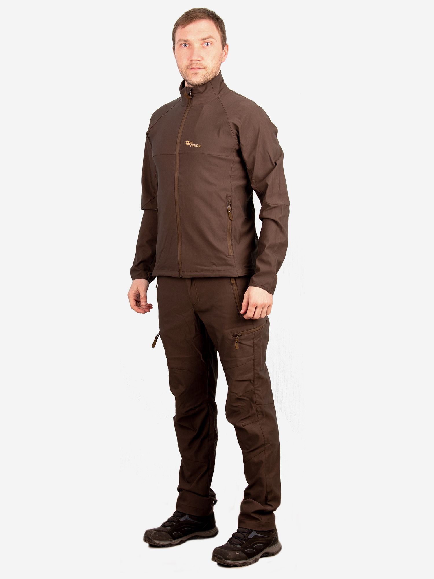 костюм "манул" (смесовая, коричневый) pride (р-р 52-54 рост 170-176)