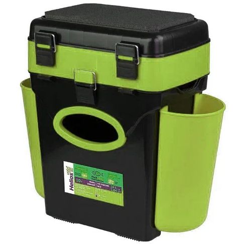 Ящик зимний "FishBox" (10л) зеленый Helios