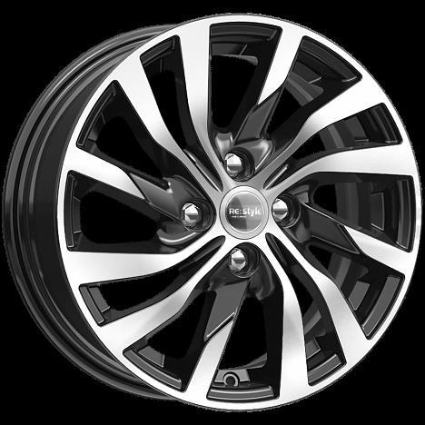 Литой диск K&K КС882 (Logan II) 6x15/4x100 D60.1 ET40 алмаз чёрный 74640 комплект 4шт.