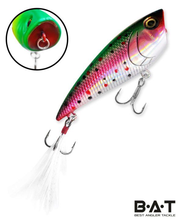 Воблер BAT Crow Pop ВТ059 (70 mm.; 7 g.; TopWater) # B115