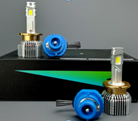 Светодиодная лампа D2S Ledison Compact (D-LED) (12-24V,  100w,  10000Lm,  5000K,  Canbus) (2шт.к-т)