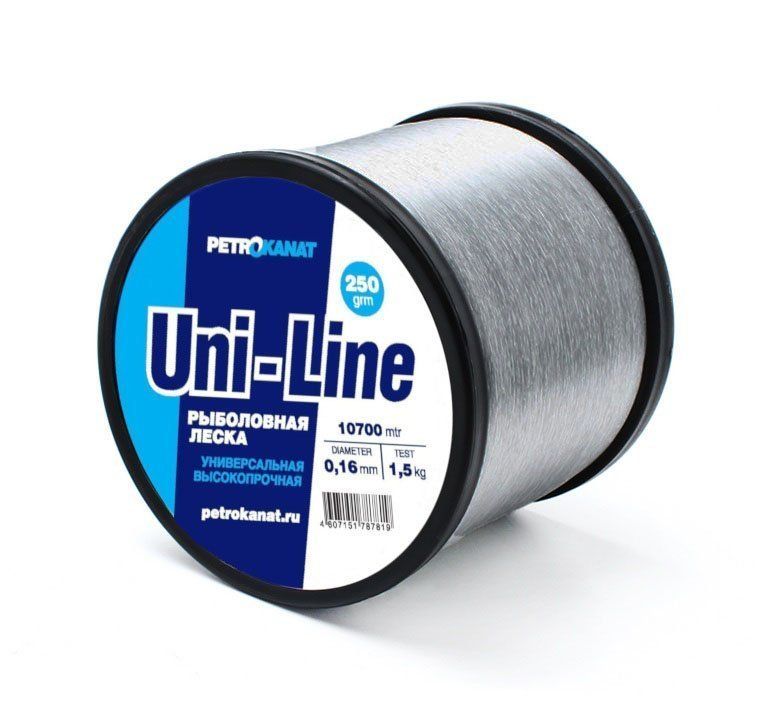 Леска UniLine 1, 8 мм,  250 г (80 м) универсальная