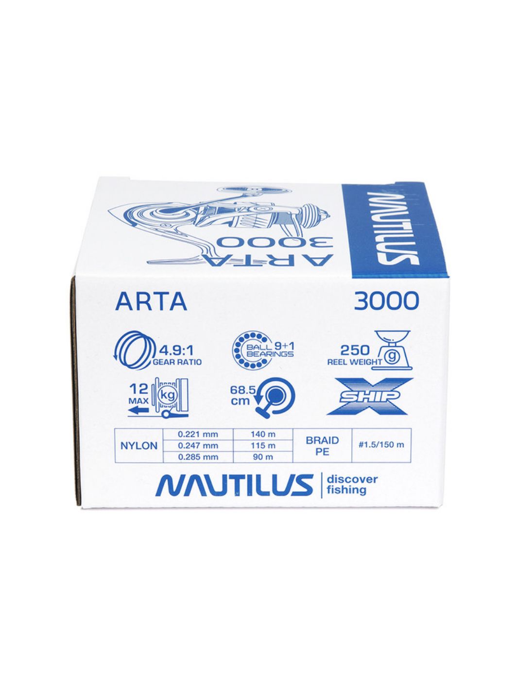 Катушка Nautilus Arta 3000 NEW