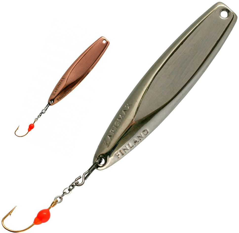 Блесна зимняя KARISMAX NERO1 75/16 SILVER/COPPER