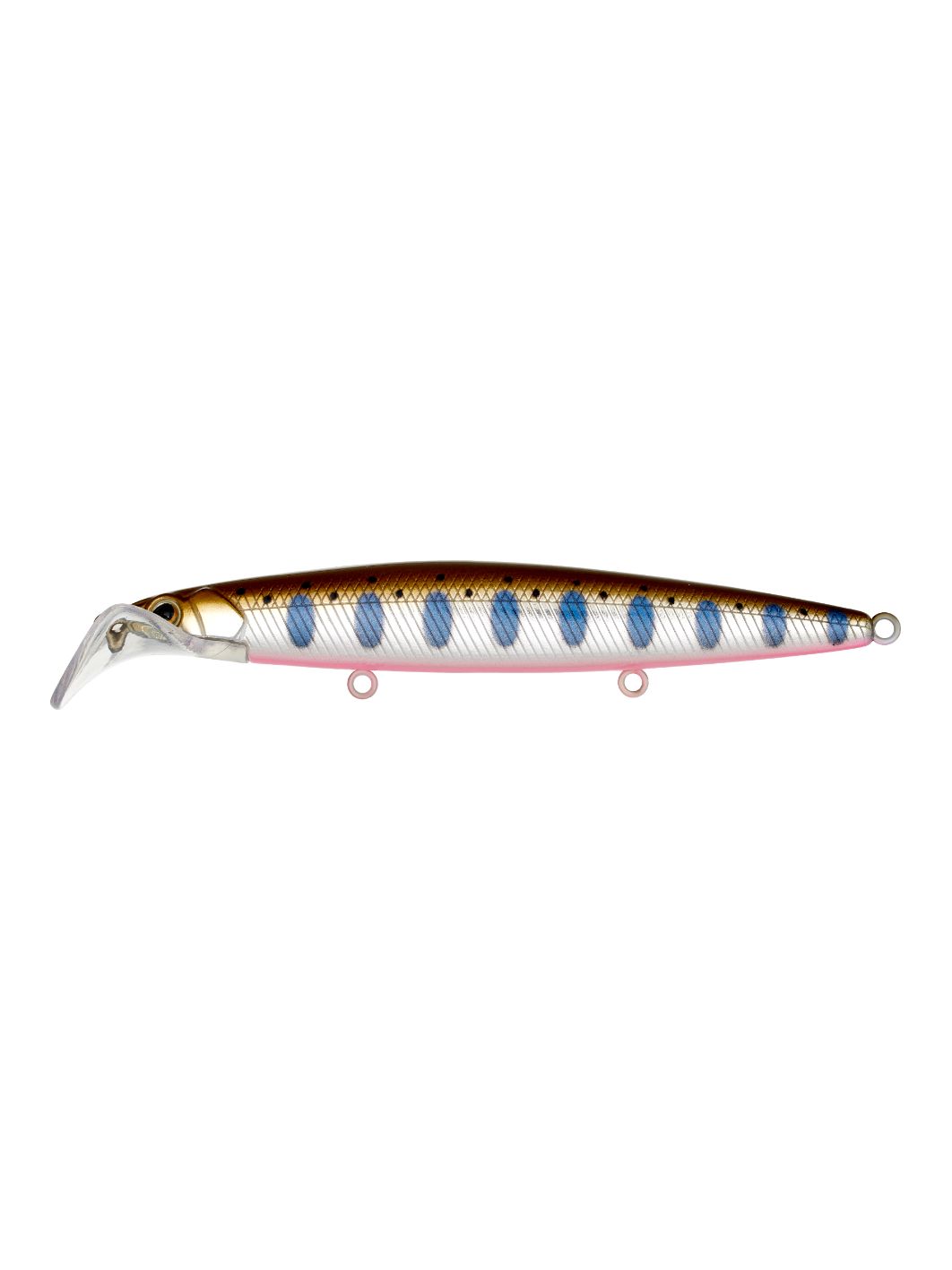 Воблер Минноу Strike Pro Scooter Minnow 110F,  110 мм,  11, 8 гр,  Загл. 1, 5м.-2, 5м.,  Плавающий,  светящийся,  (EG-186F#A293-SAM)