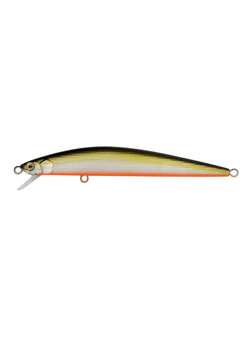 Воблер Минноу Strike Pro Slingshot Minnow 90,  90 мм,  7 гр,  Загл. 0, 3м.-0, 5м.,  Плавающий,  цвет: 612T Natural Shad Silver,  (EG-146F#612T)
