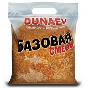 Прикормка "DUNAEV Базовая смесь" 2, 5кг Плотва  