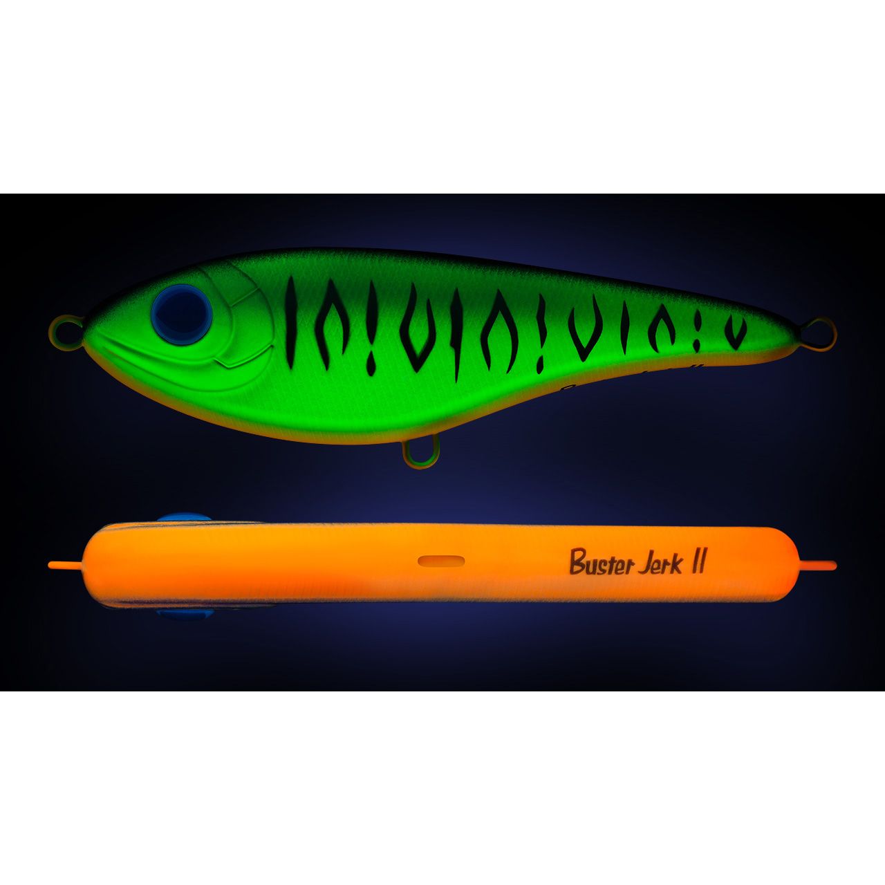 Воблер Джеркбейт Strike Pro Buster Jerk II Shallow Runner,  120 мм,  37 гр,  Загл. 0, 3м.-2, 0м.,  Медленно всплывающий,  цвет: GC01S Mat Tiger,  (EG-049#GC01S)