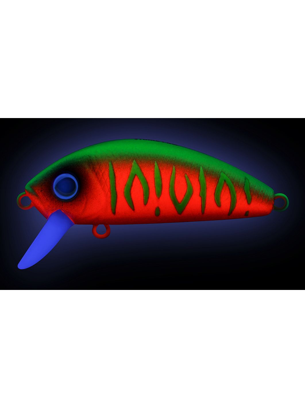 Воблер Минноу Strike Pro Mustang Minnow 45,  45 мм,  4, 5 гр,  Загл. 0, 2м.-0, 5м.,  Плавающий,  цвет: A230S Watermelon Mat Tiger,  (MG-002F#A230S)