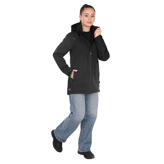 Куртка женская мембранная ВЕСТА 20/20 К черная р. 46/170 Nisus