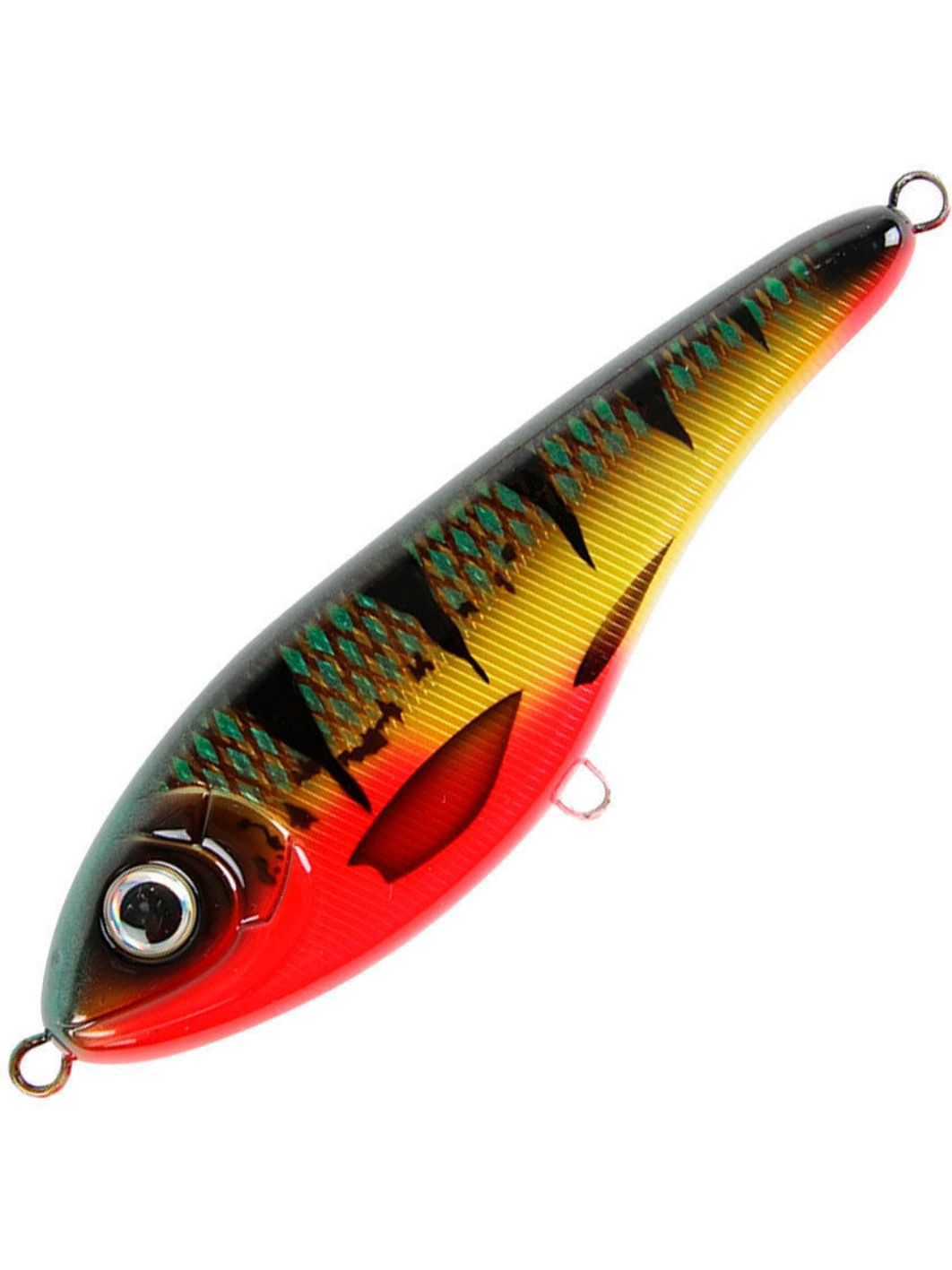 Воблер Джеркбейт Strike Pro Buster Jerk Sinking,  150 мм,  75 гр,  Загл. 0, 5м.-4, 0м.,  Тонущий,  цвет: CWC004 Mossgreen Glitter,  (EG-048#CWC004)