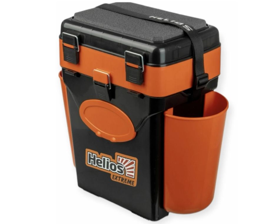 Ящик зимний "FishBox" (10л) оранжевый Helios