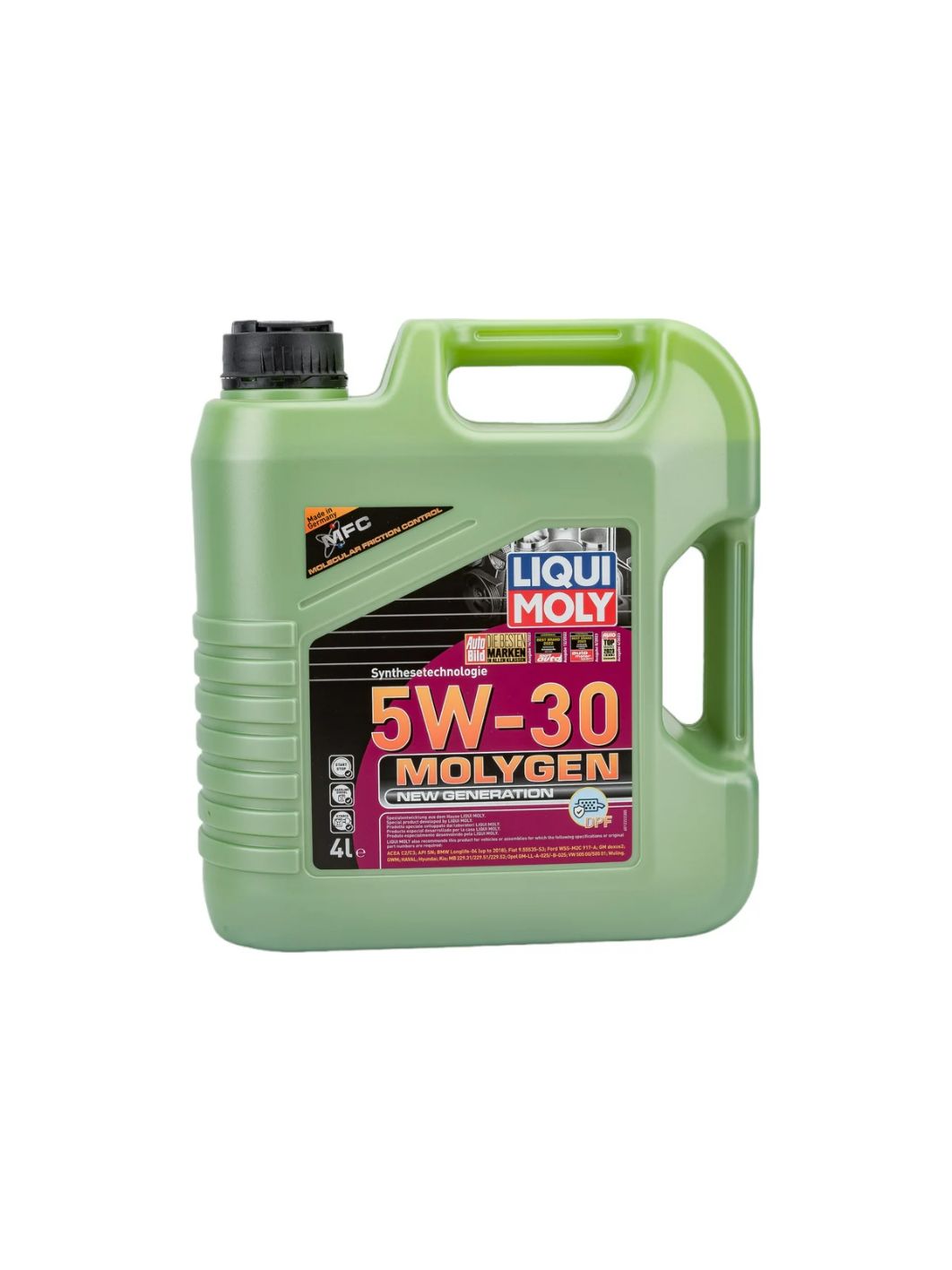 LIQUI MOLY "Molygen New Generation DPF" 5W30 4L синтетическое моторное масло 21225