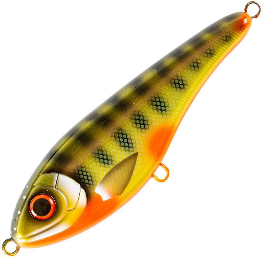 Воблер Джеркбейт Strike Pro Buster Jerk Shallow Runner,  150 мм,  64, 5 гр,  Загл. 1, 0м.,  Медленно всплывающий,  цвет: C754F Elritsa,  (EG-048S#C754F)