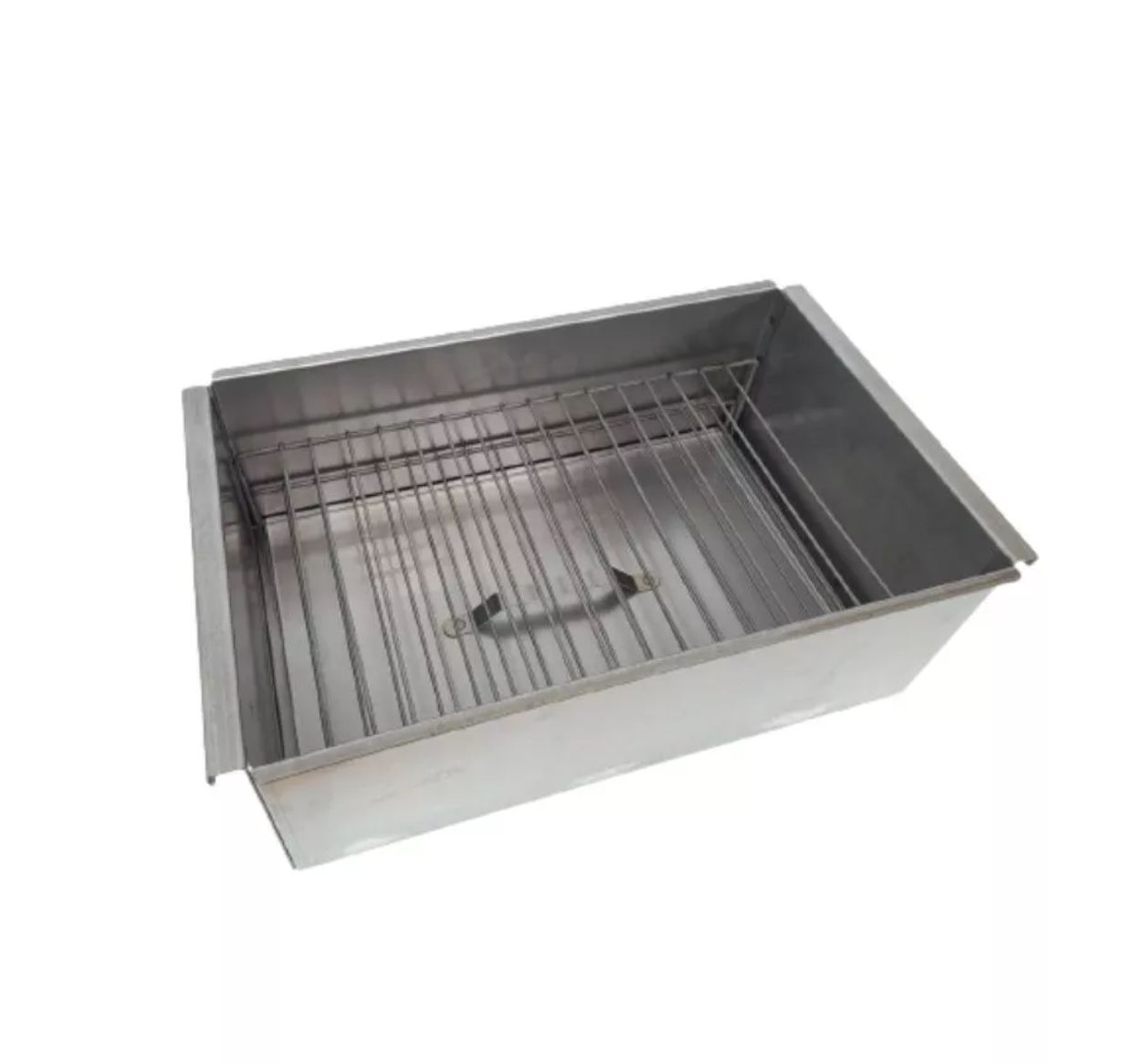 Коптильня двухъярусная (К-002) 450х280х170мм с поддоном