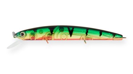 Воблер Минноу Strike Pro Montero 110SP,  110 мм,  13, 6 гр,  Загл. 0, 8м.-1, 6м.,  Нейтральный,  цвет: A102G Transparent Perch,  (EG-190C-SP#A102G)