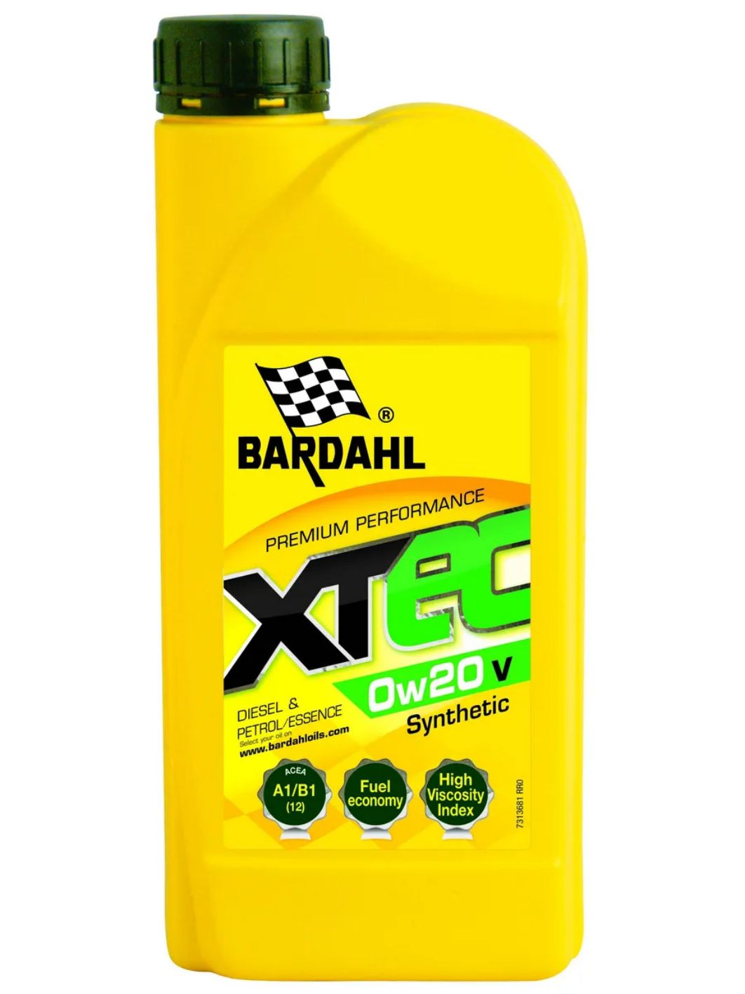 BARDAHL 0W20 XTEC V C5 SN 1L 36811 синтетическое моторное масло