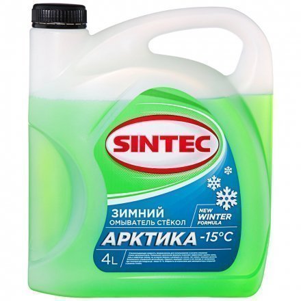 Очиститель стекла SINTEC АРКТИКА -15*С 4л.