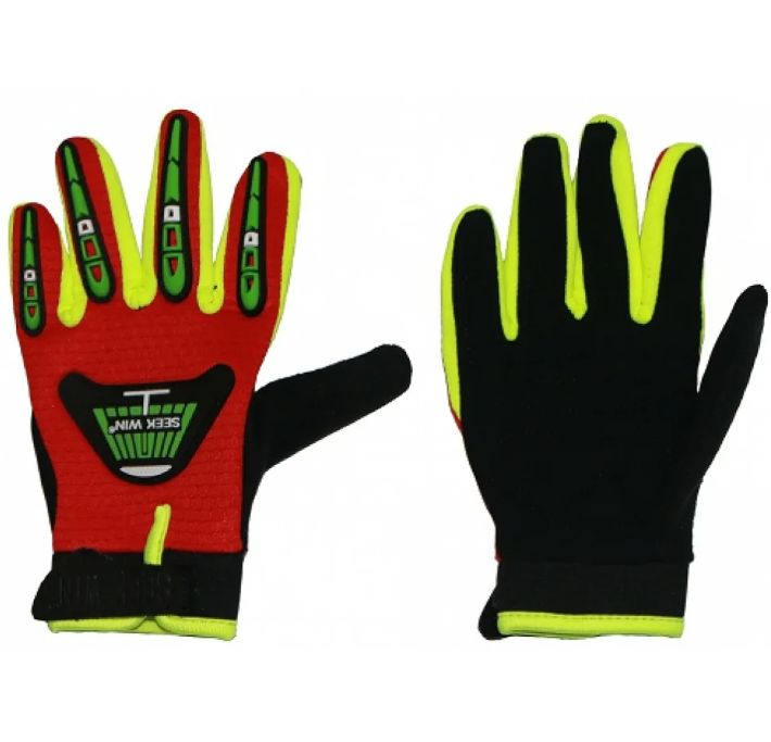 Перчатки детские SEEKWIN без кулака красный М