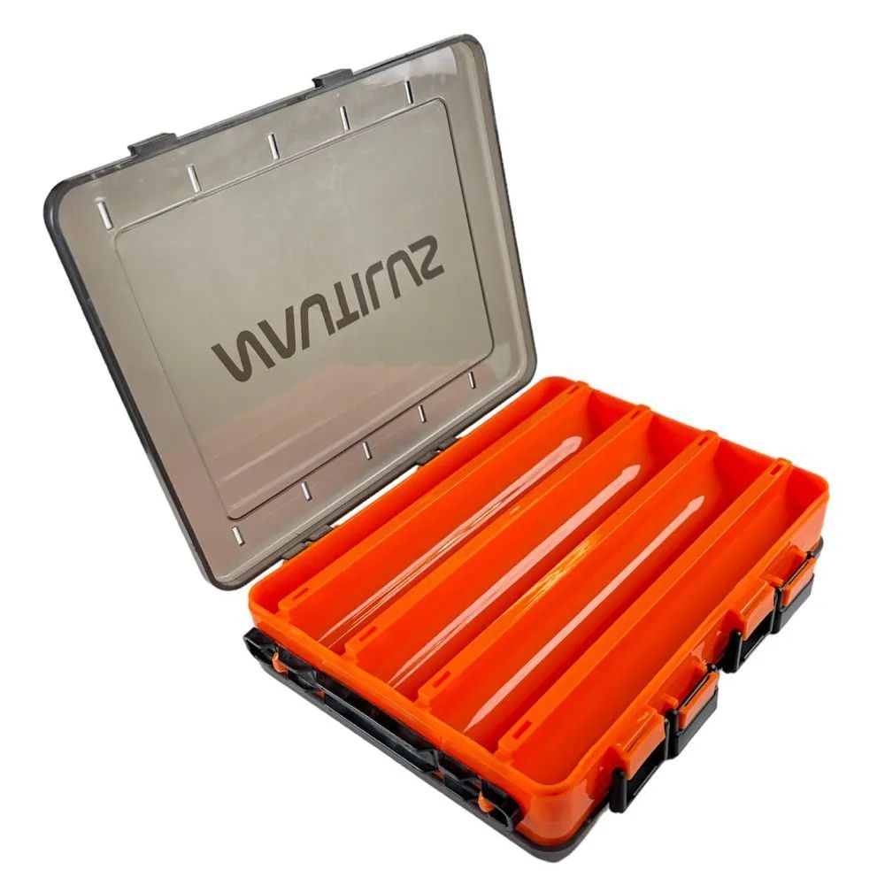 Коробка для приманок Nautilus 2-х сторонняя Orange NB2-205G-OR 20, 5*17*4, 8