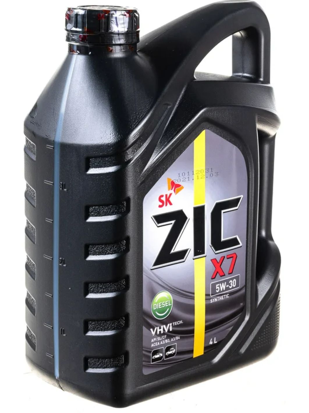 ZIC X7 DIESEL 5W30 4L синтетическое моторное масло