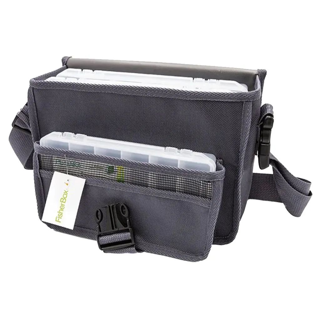 Сумка FisherBox C111 (в комплекте 3 кор. fisherbox: 310-2 шт,  250-1 шт.) цвет: серый